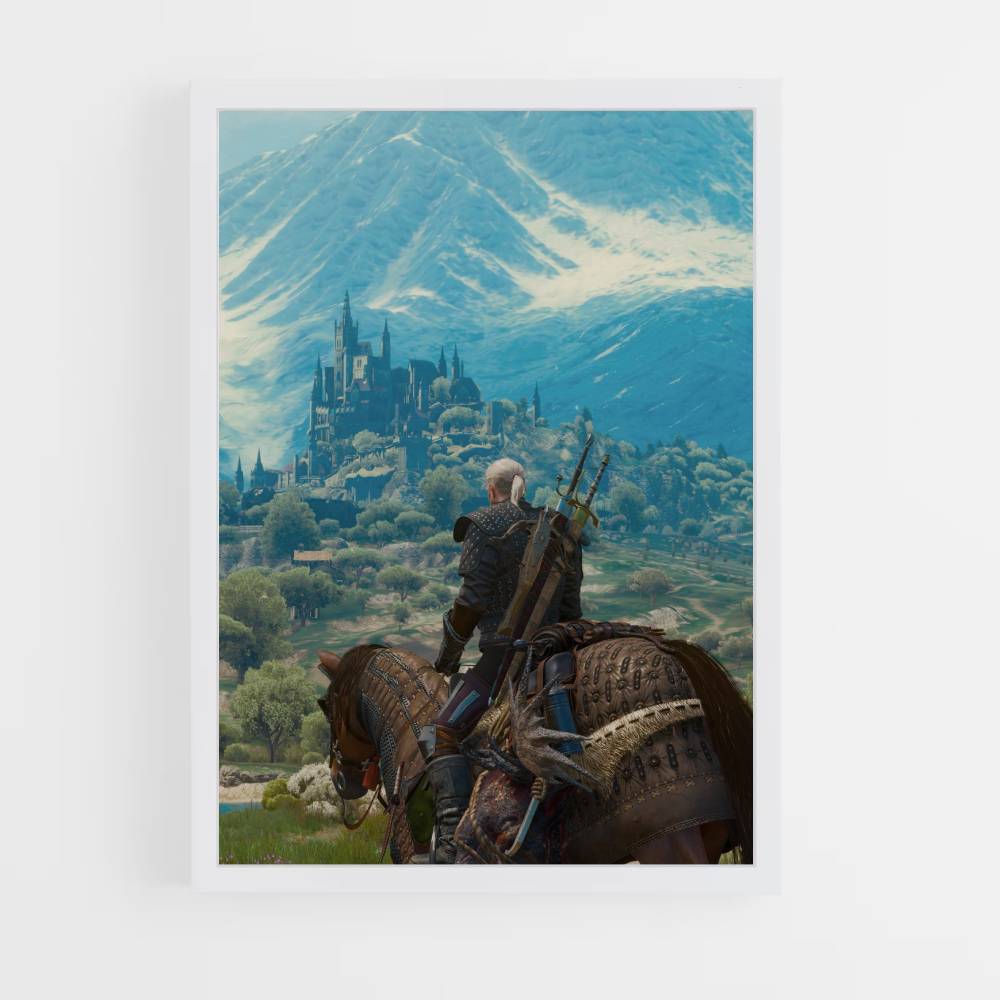 Poster Landschap Geralt van Rivia