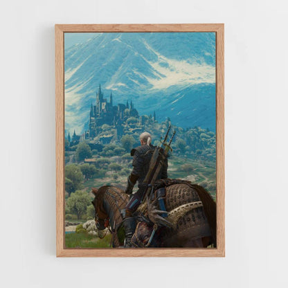 Poster Landschap Geralt van Rivia