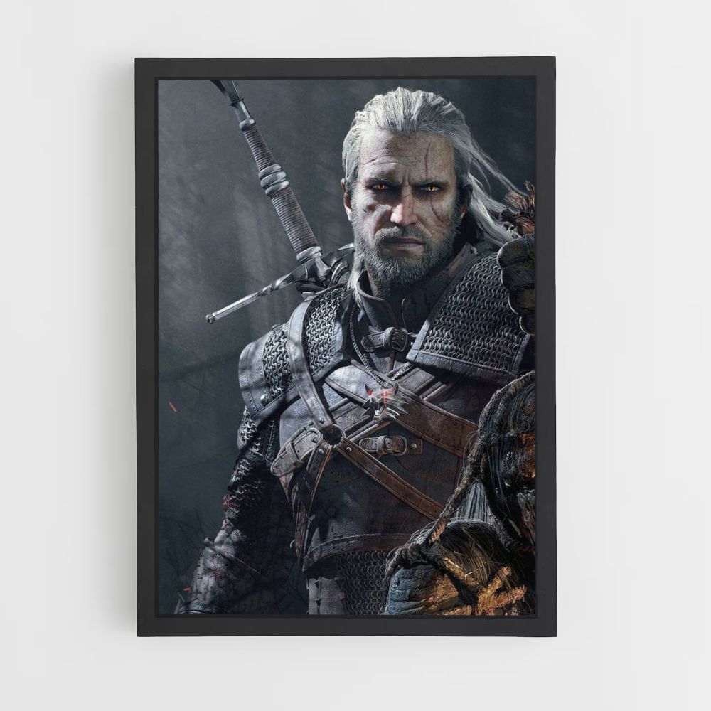 Poster Het Witcher-spel