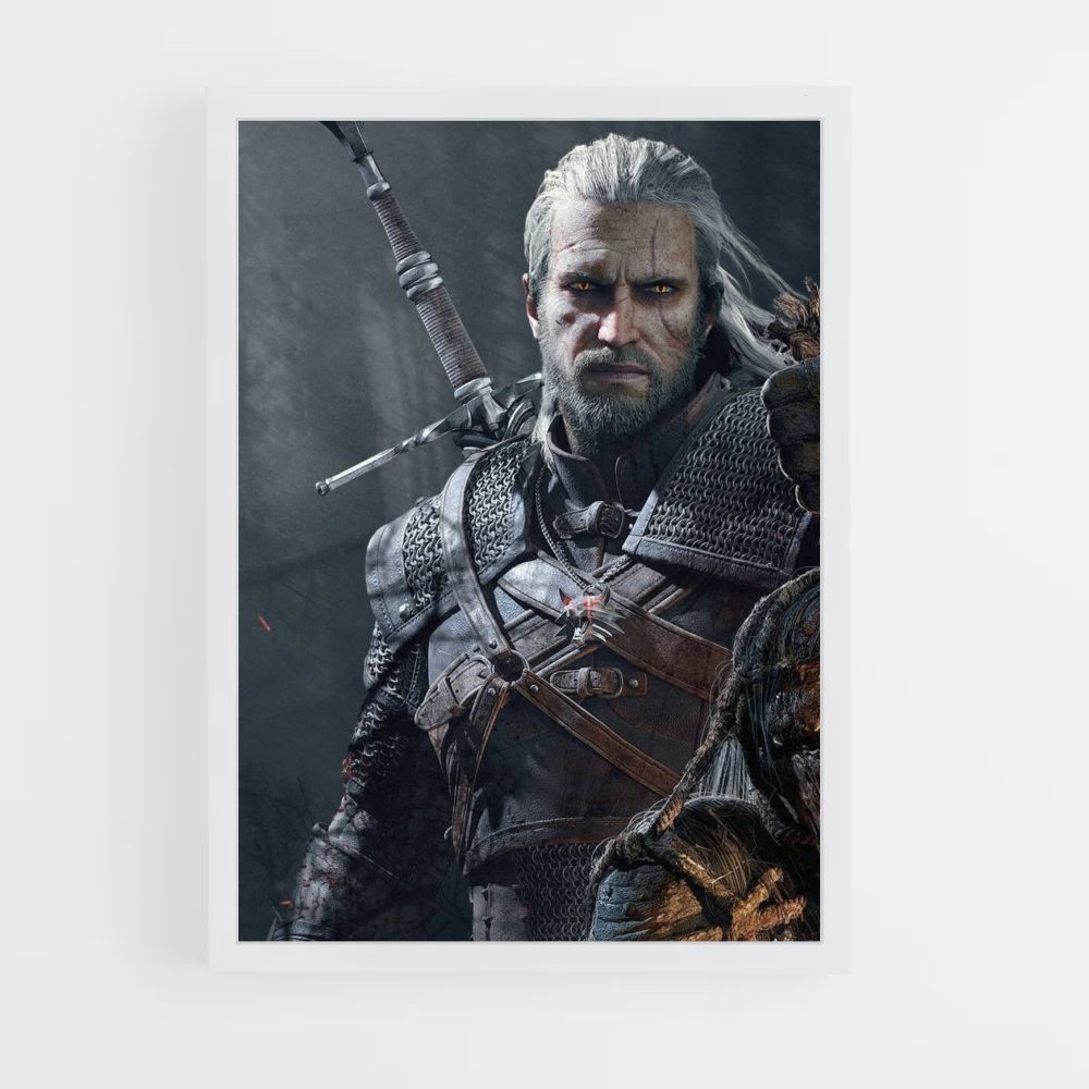 Poster Het Witcher-spel