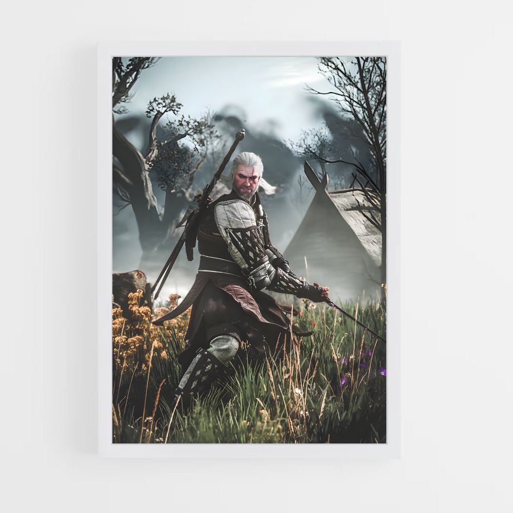 the-witcher-5 cadre Blanc