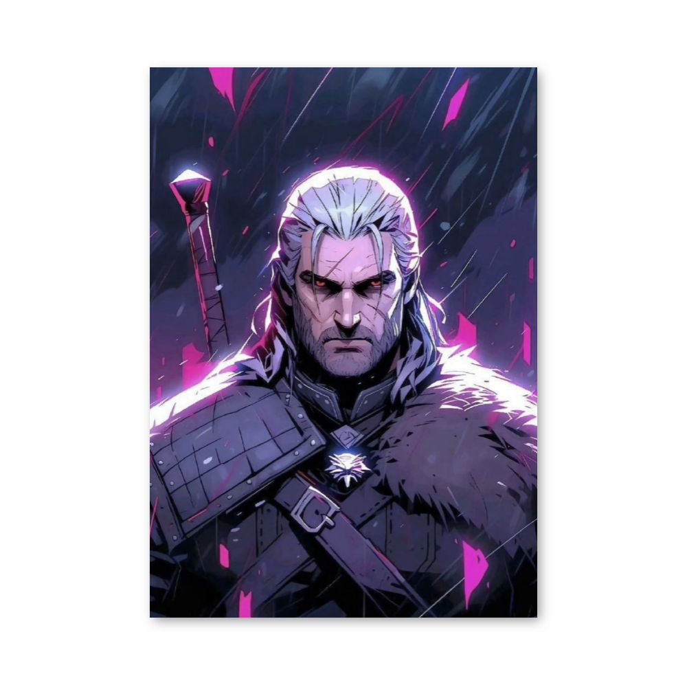 Poster Het Witcher-ontwerp