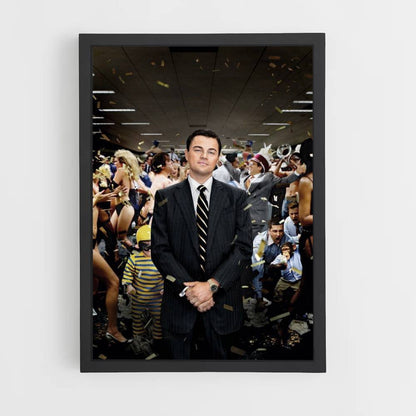 Poster Jordan Belfort-kantoren