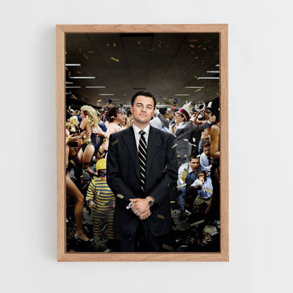 Poster Jordan Belfort-kantoren