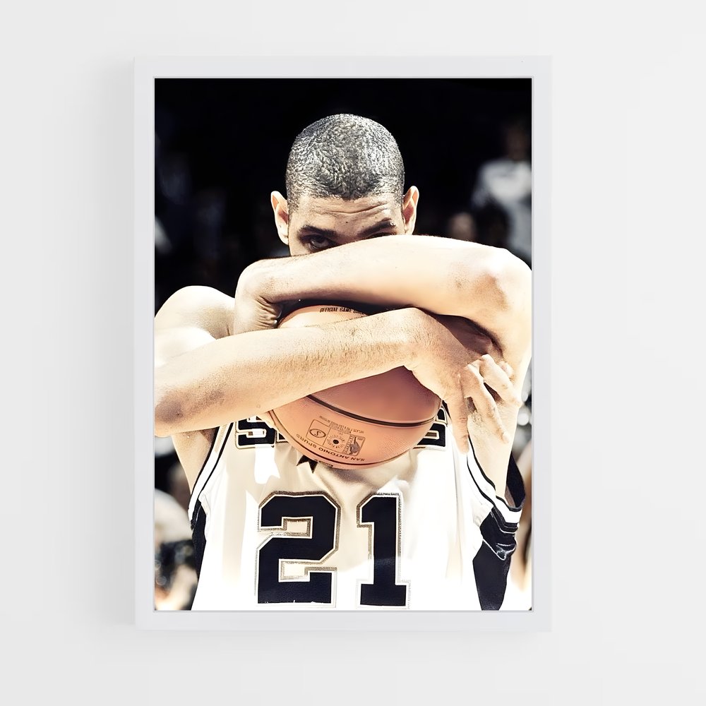 tim-duncan-6 cadre Blanc
