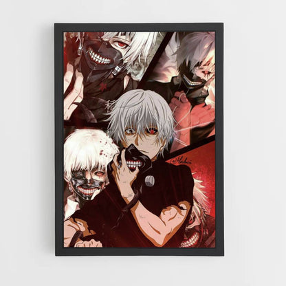 Poster Kaneki-collage