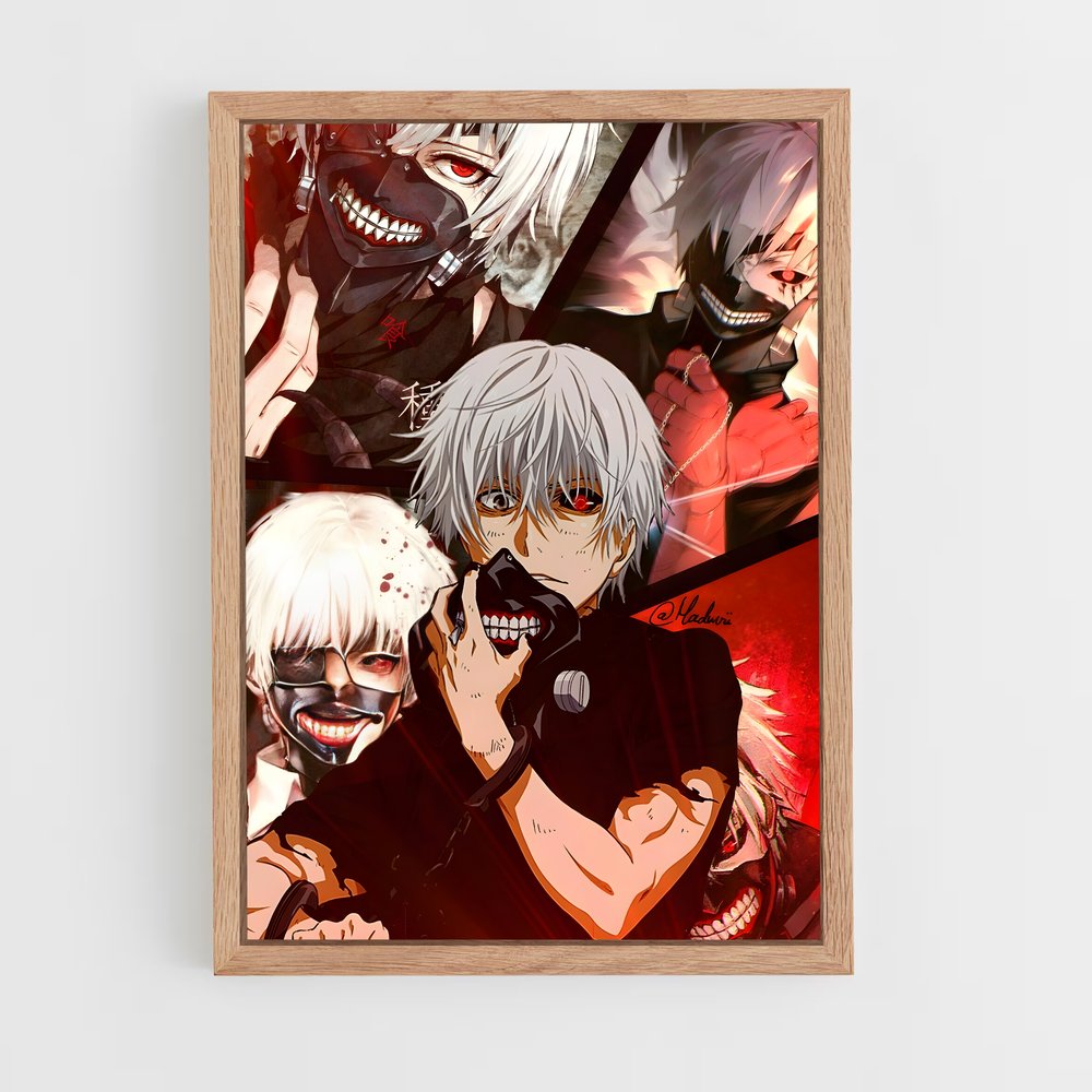 tokyo-ghoul-2 cadre Bois clair