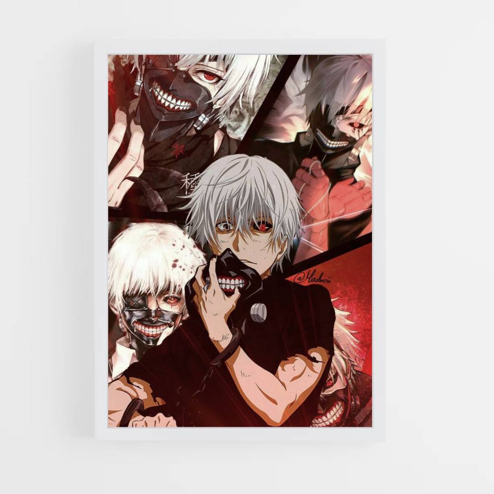 Poster Kaneki-collage