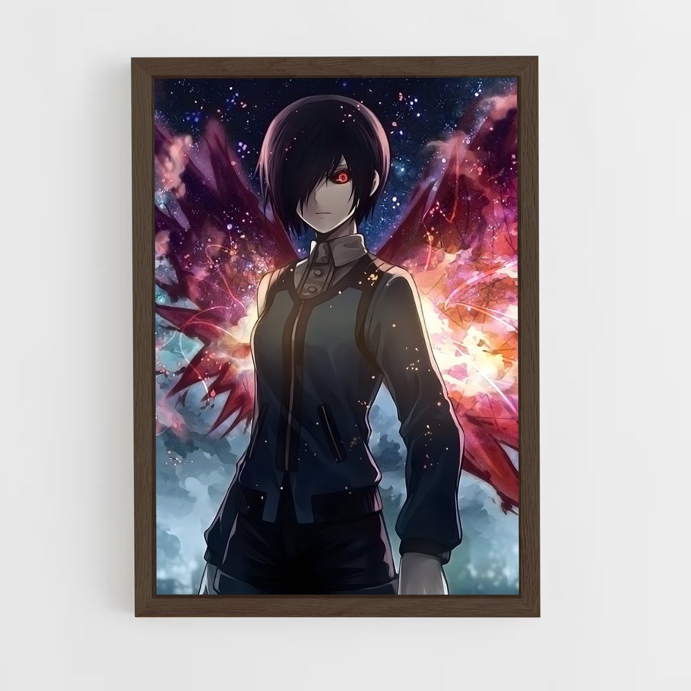 tokyo-ghoul-4 cadre Bois foncé