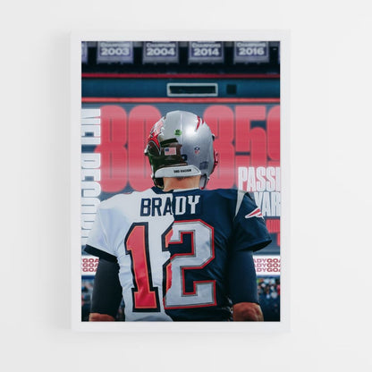 Affiche Tom Brady 12