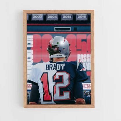 Affiche Tom Brady 12