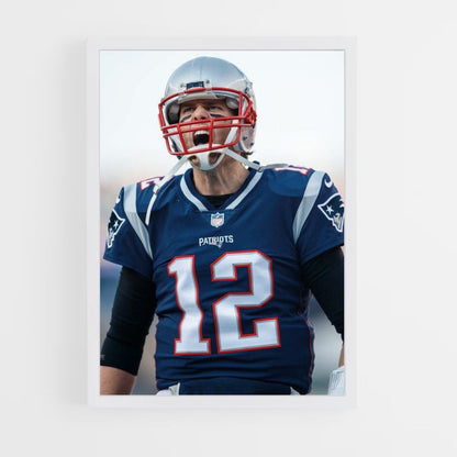 Poster Tom Brady Rage