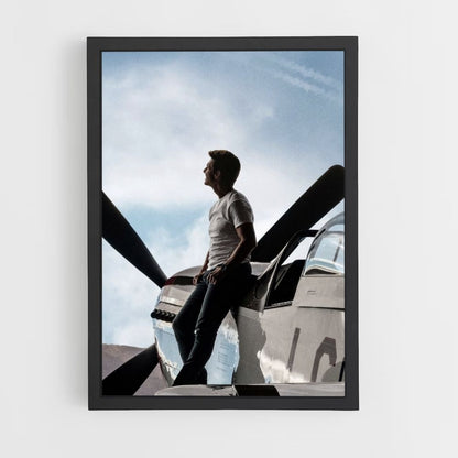 Top Gun vliegtuigposter