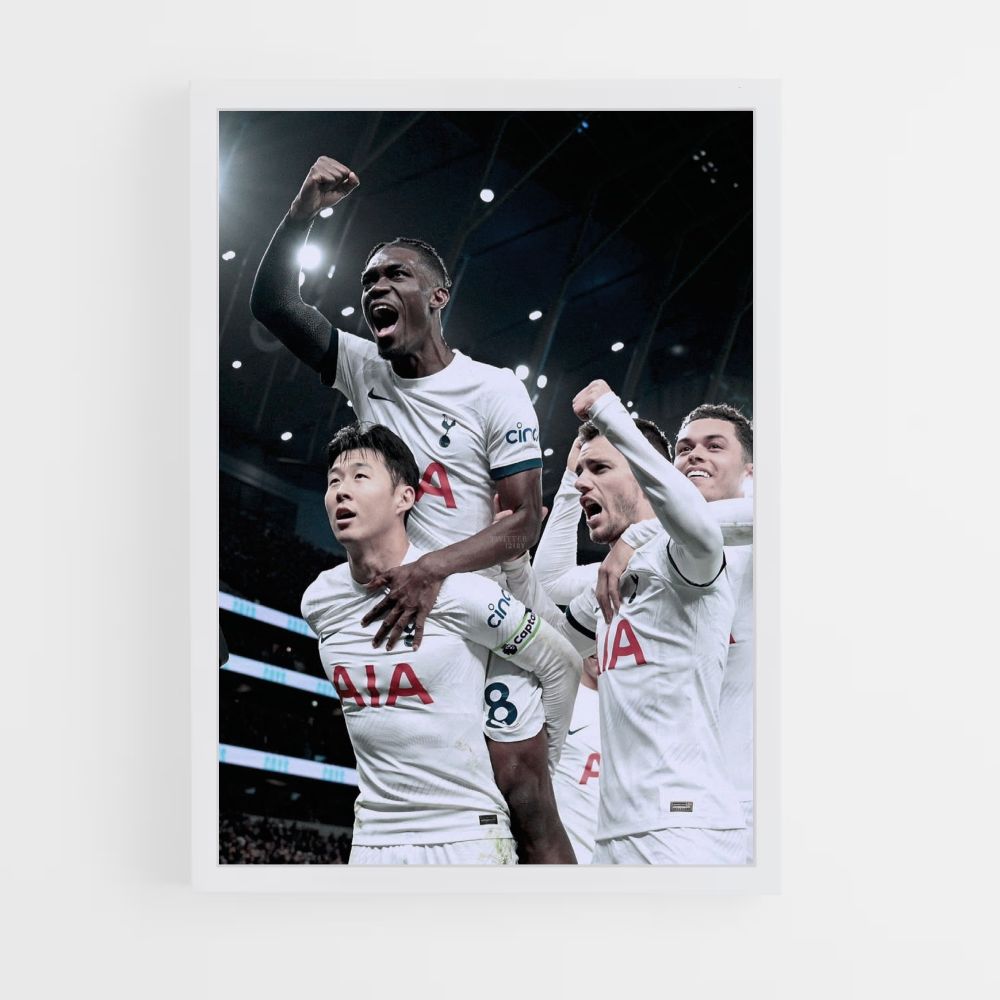 Affiche Tottenham overwinning