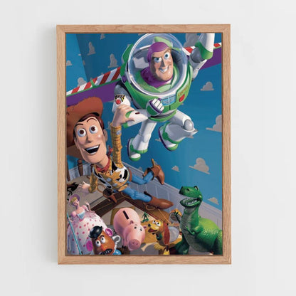 Poster Buzz Lightyear-vlucht