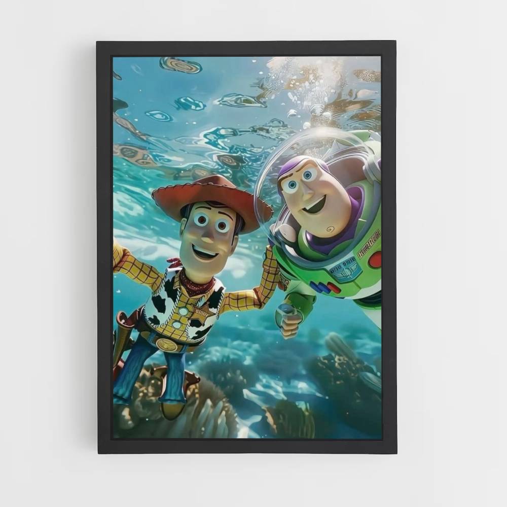 Poster Buzz Lightyear Oceaan