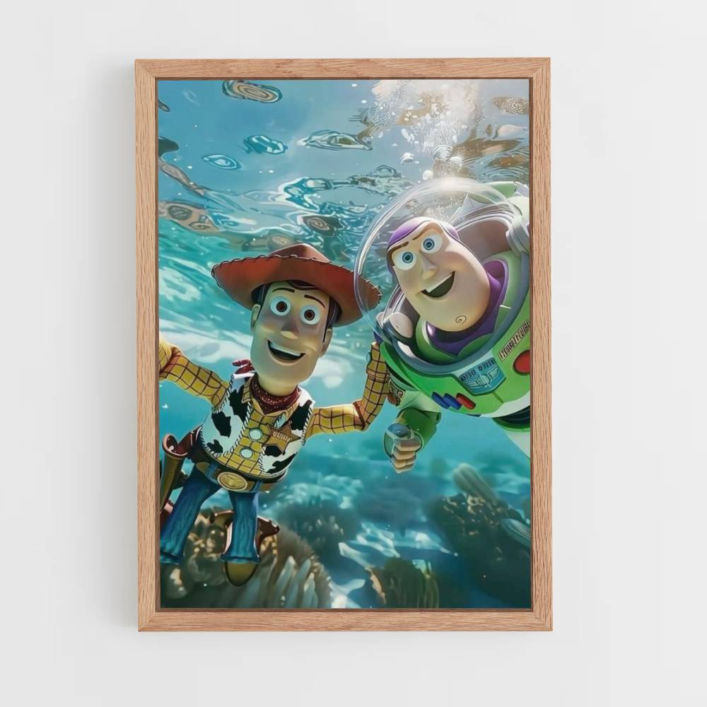 Poster Buzz Lightyear Oceaan