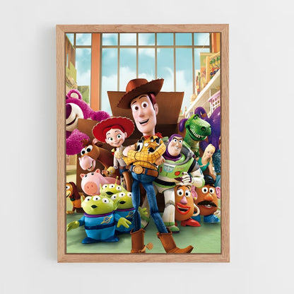 toy-story-2 cadre Bois clair