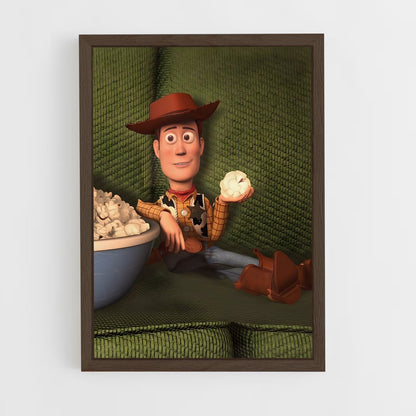 toy-story-5 cadre Bois foncé