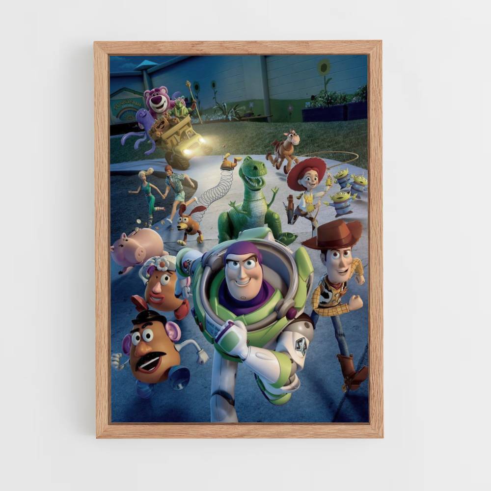 Poster Toy Story-race