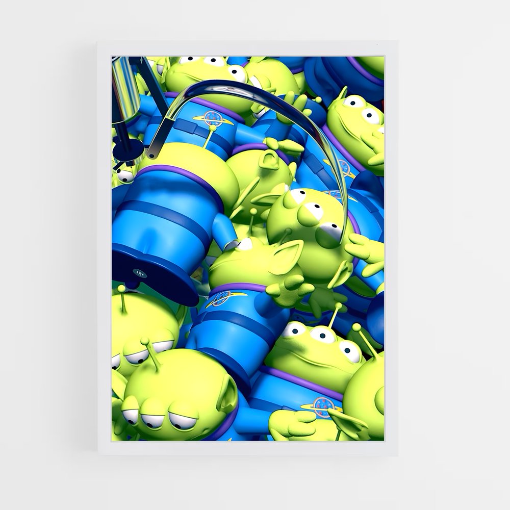 toy-story-9 cadre Blanc