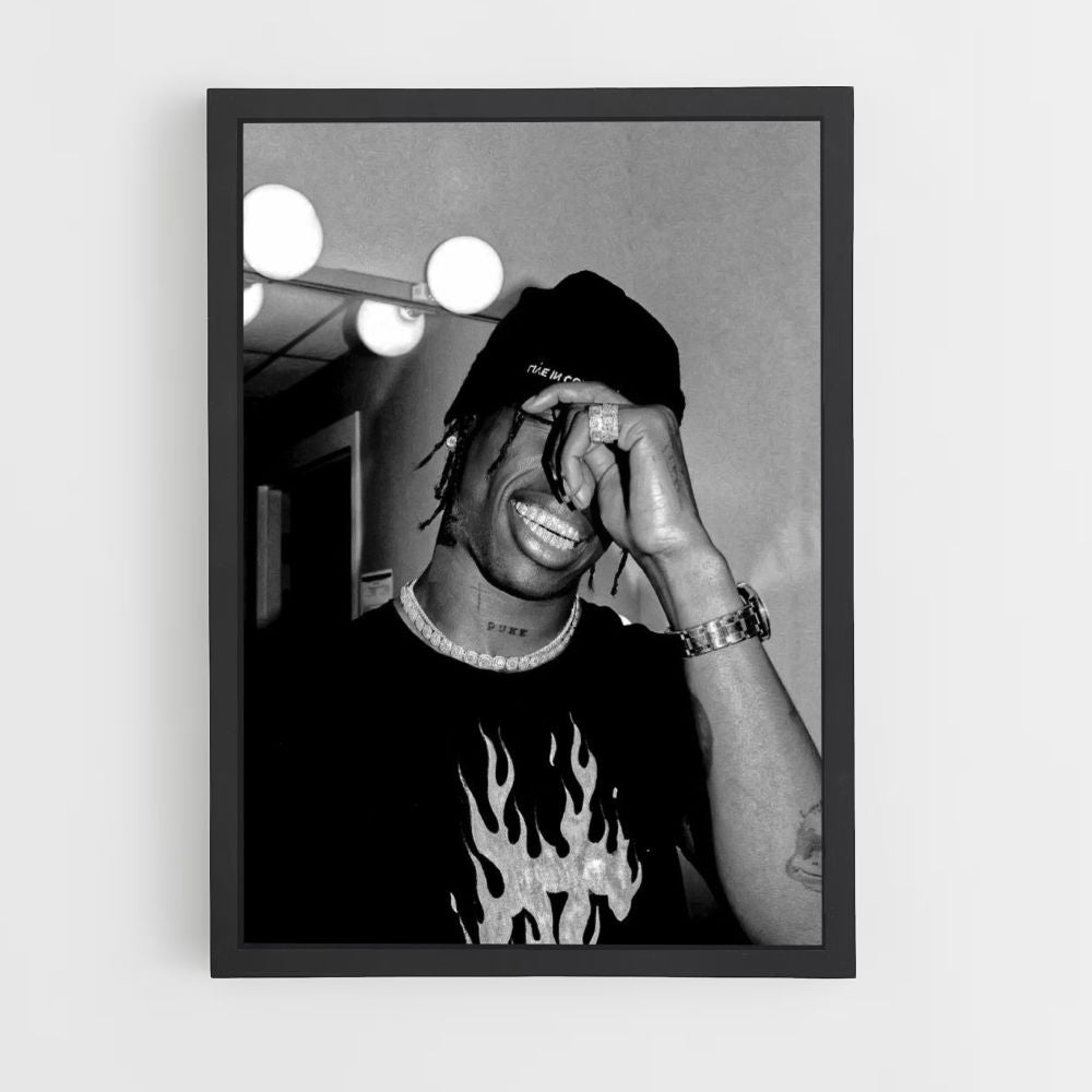 Affiche Travis Scott Gray