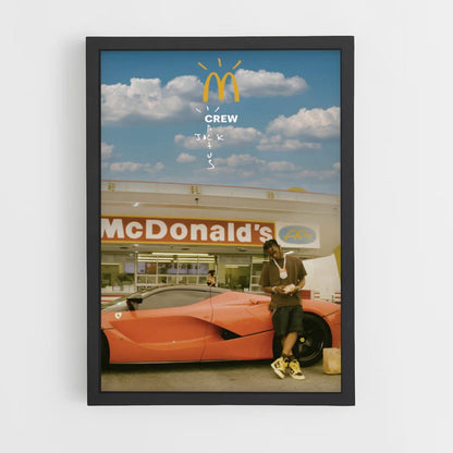 Affiche Travis McDonald's