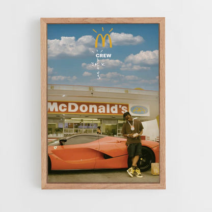 Affiche Travis McDonald's