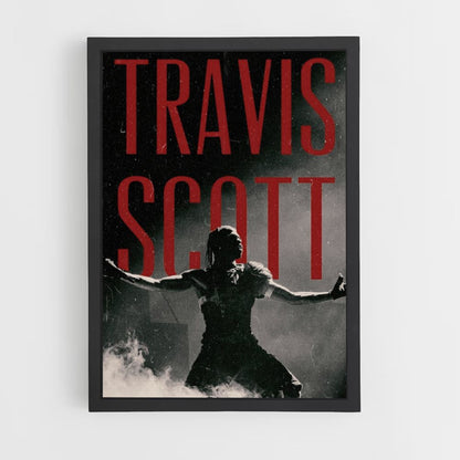 Poster Travis Scott Rood