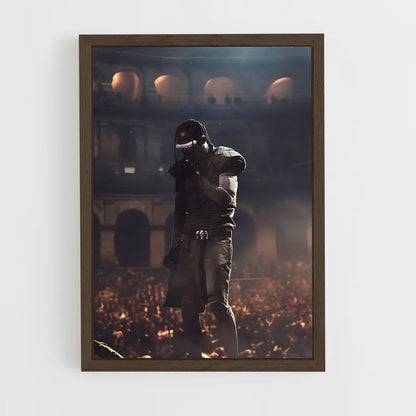 travis-scott-8 cadre Bois foncé