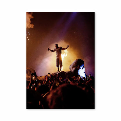 Poster Travis Scott Flame