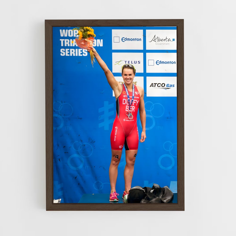 triathlon-10 cadre Bois foncé