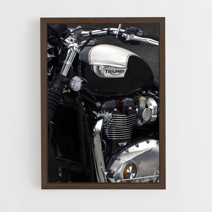 triumph-7 cadre Bois foncé