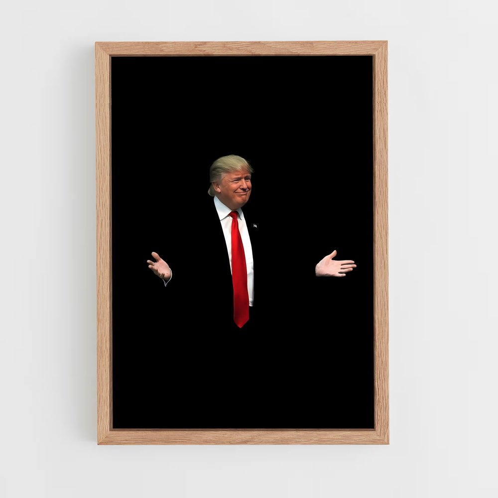 trump-7 cadre Bois clair