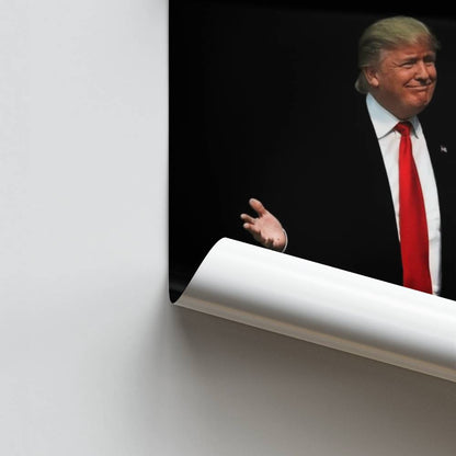 Affiche Donald Trump Zwart