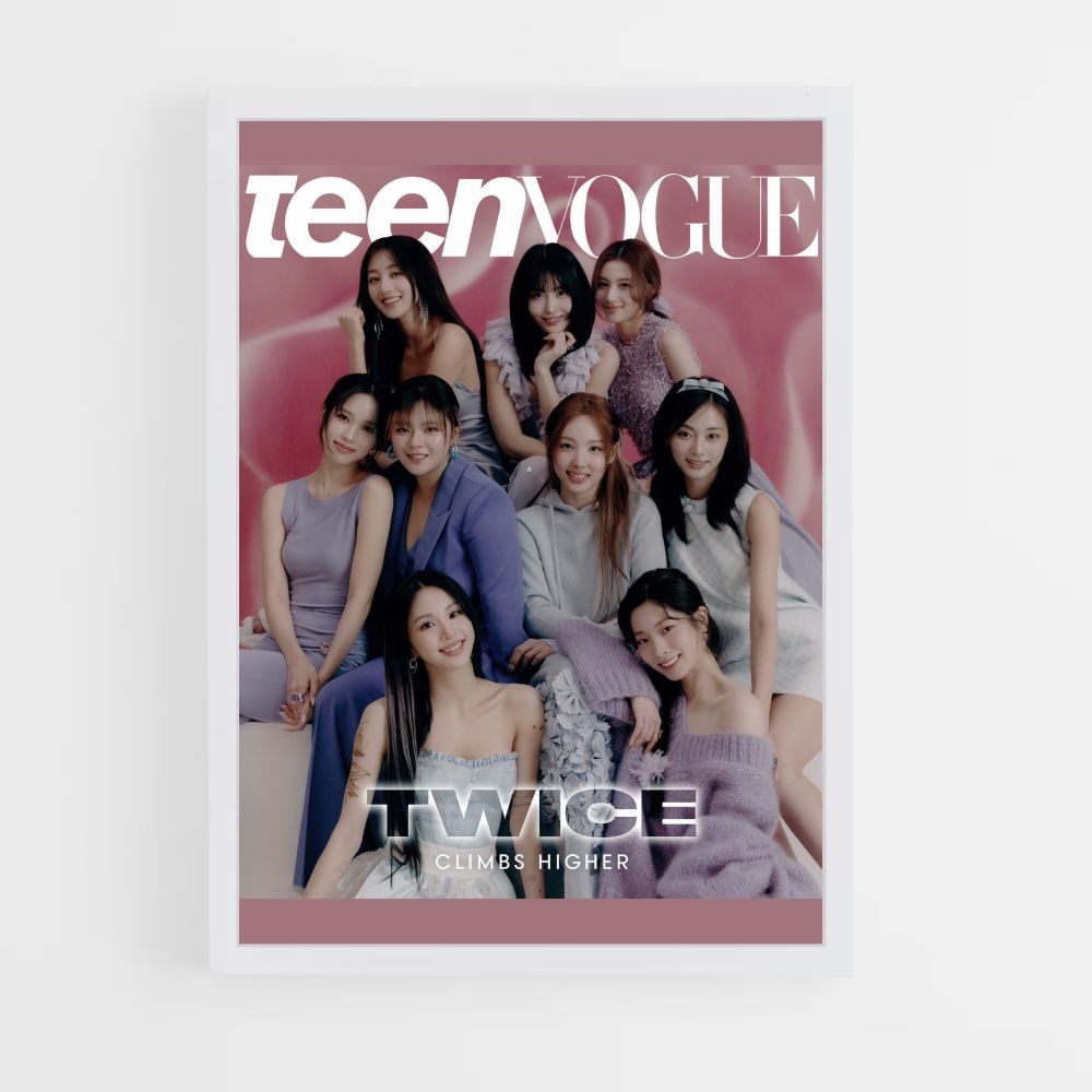 Poster Tweemaal Teen Vogue