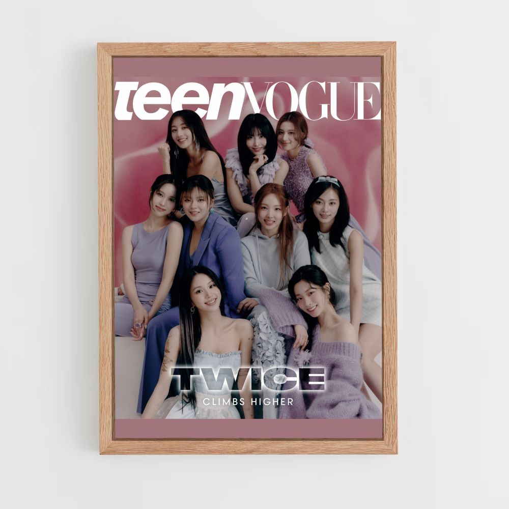 Poster Tweemaal Teen Vogue