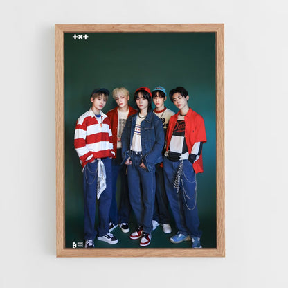 txt-6 cadre Bois clair