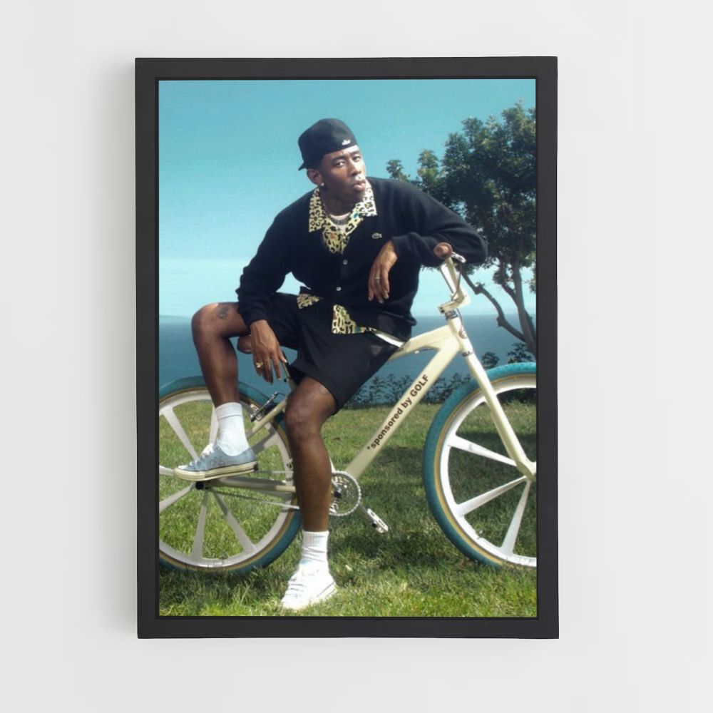 Tyler The Creator fietsposter