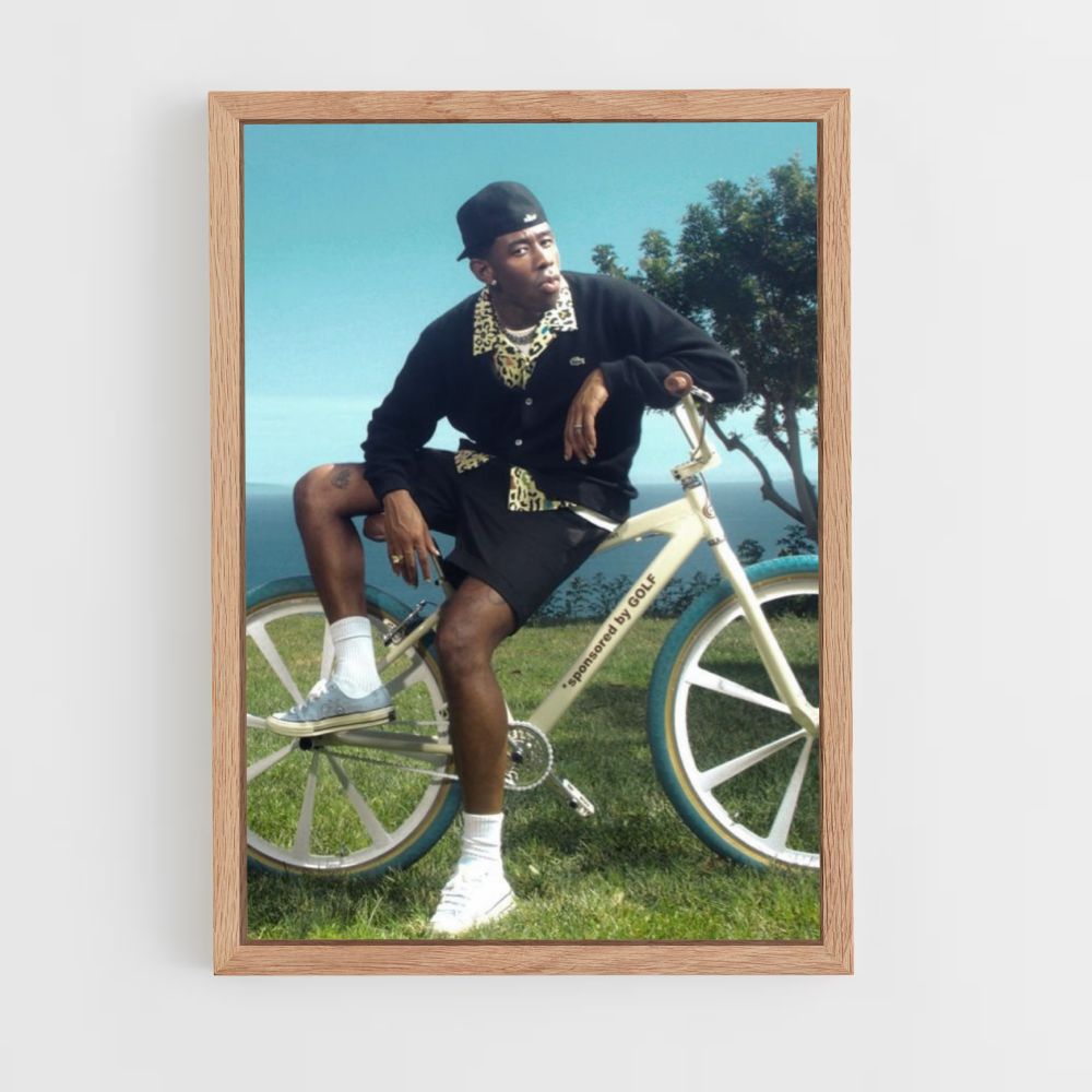 Tyler The Creator fietsposter