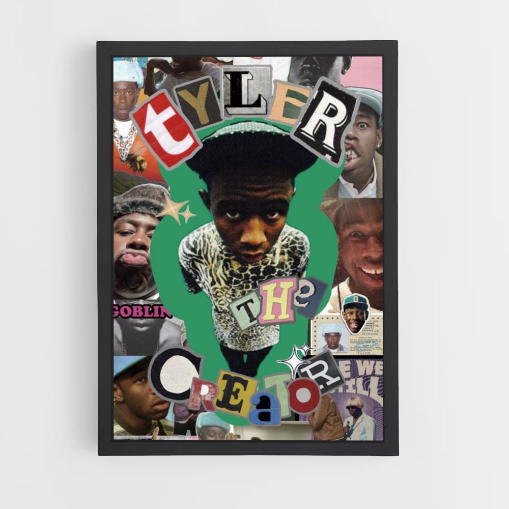 Poster Tyler The Creator Groen