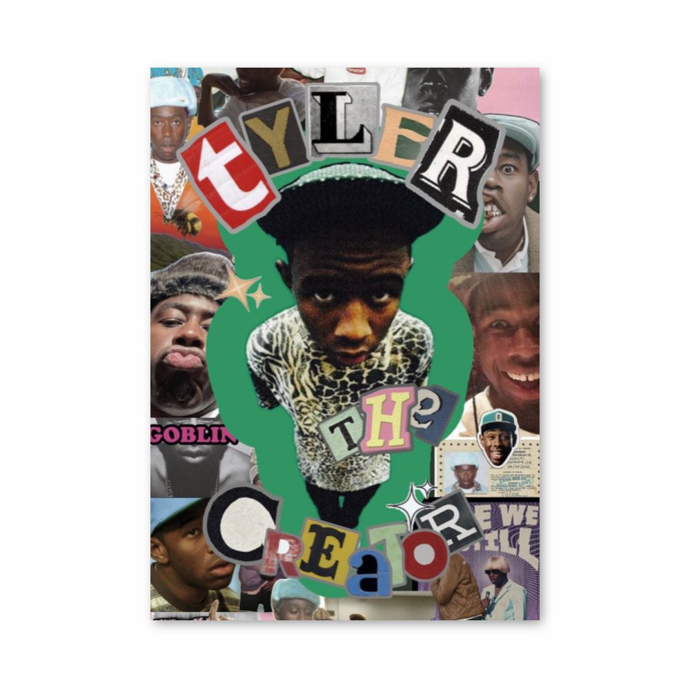 Poster Tyler The Creator Groen