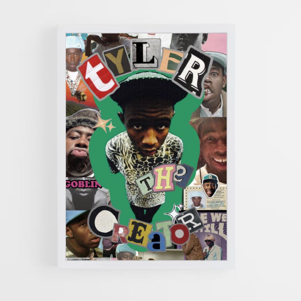 Poster Tyler The Creator Groen