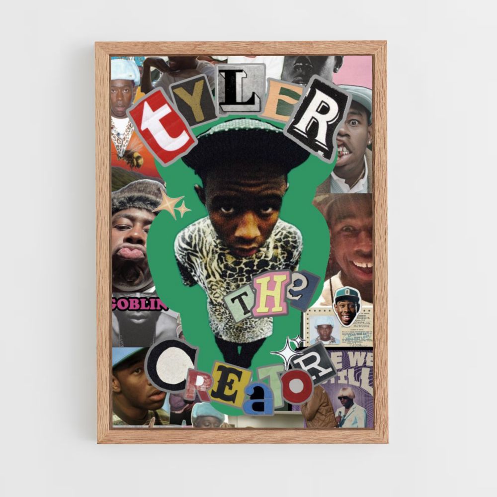 Poster Tyler The Creator Groen