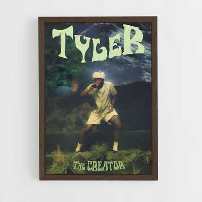 tyler-9 cadre Bois foncé