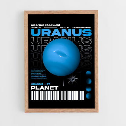 uranus-7 cadre Bois clair