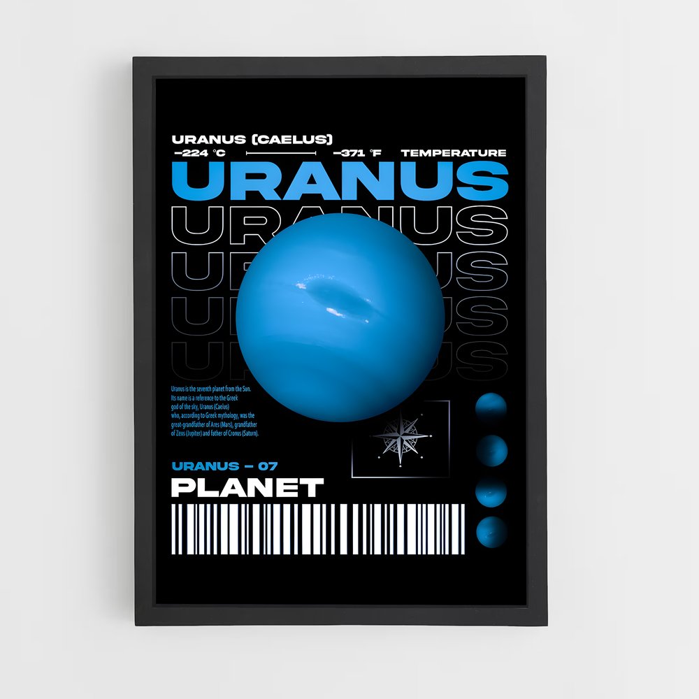 uranus-7 cadre Noir