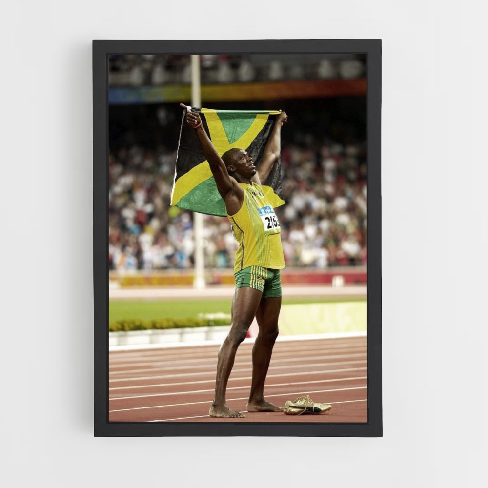 Affiche Usain Bolt Jamaica