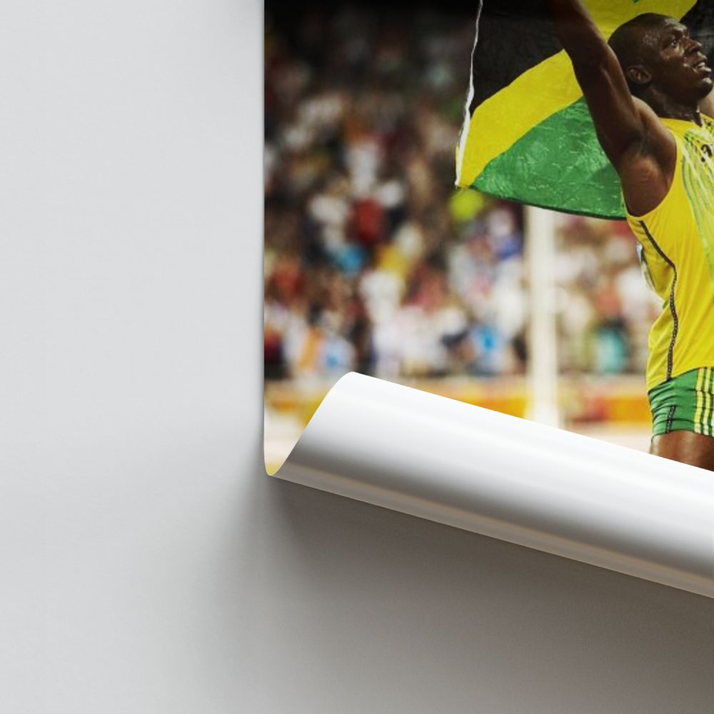 Affiche Usain Bolt Jamaica