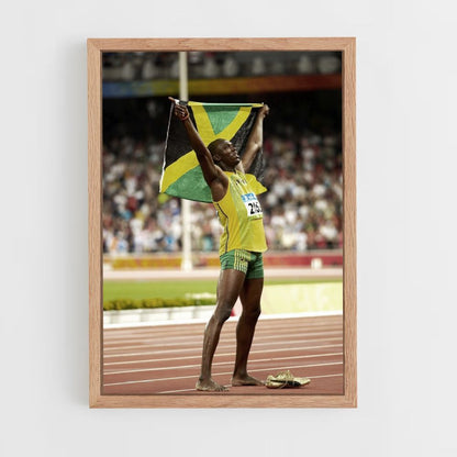 Affiche Usain Bolt Jamaica